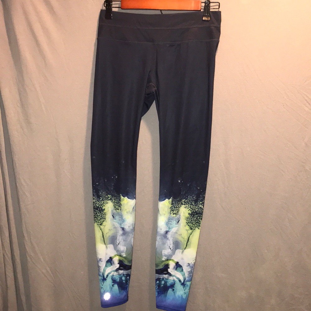 Athleta Watercolor Print Leggings.